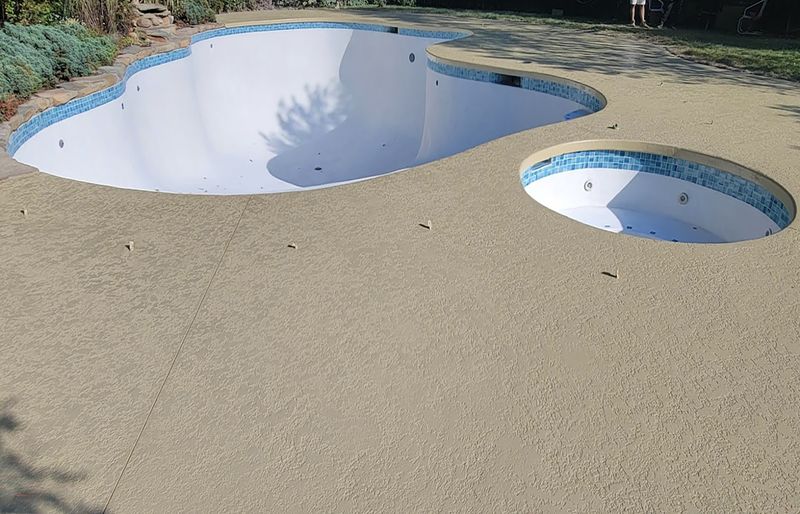 Polymer concrete pool renovation finished project