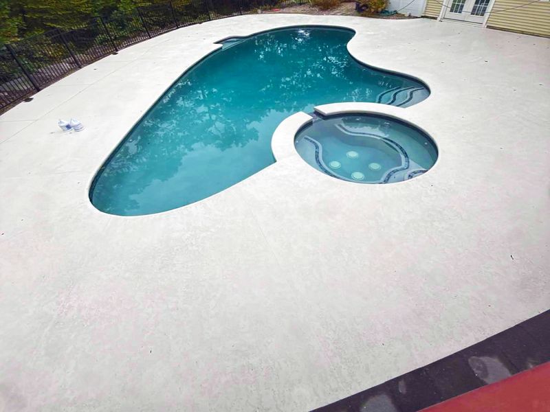 Swimming pool renovation Maine coastal property