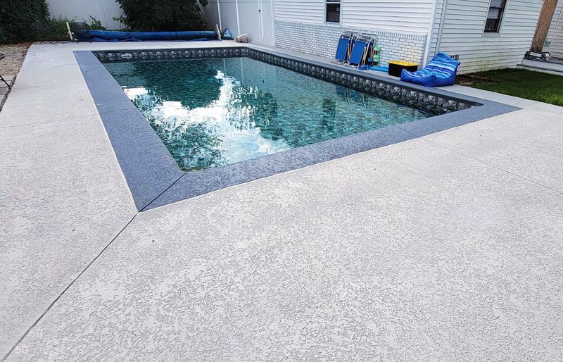 Coping and waterline tile renovation completed New Hampshire