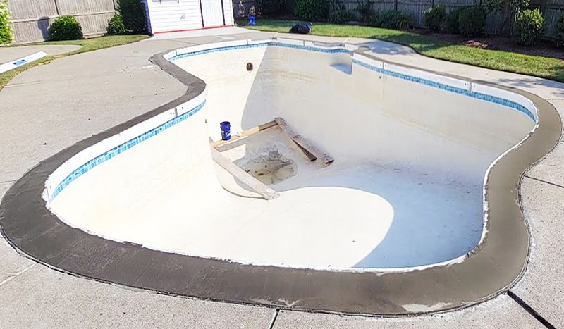 Pool coping replacement finished Total Design Concrete