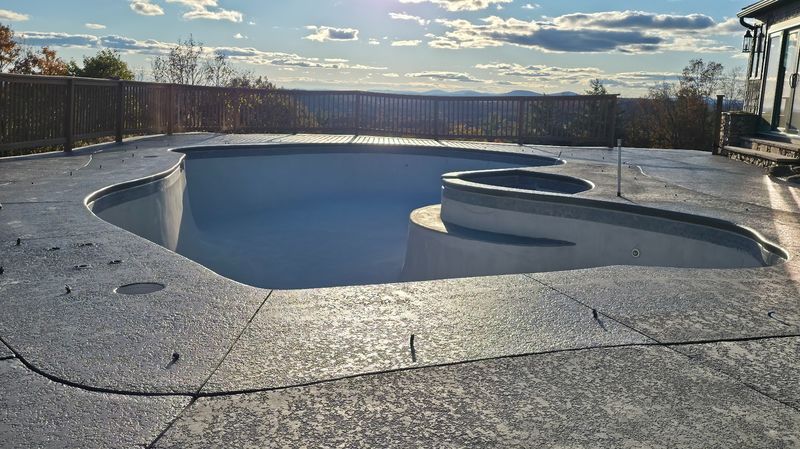 Pool renovation project 18 finished