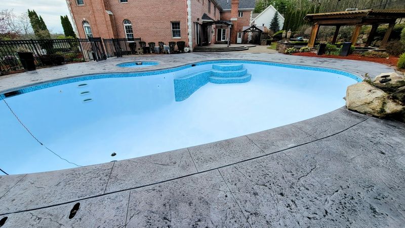 Swimming pool renovation project 2 Massachusetts