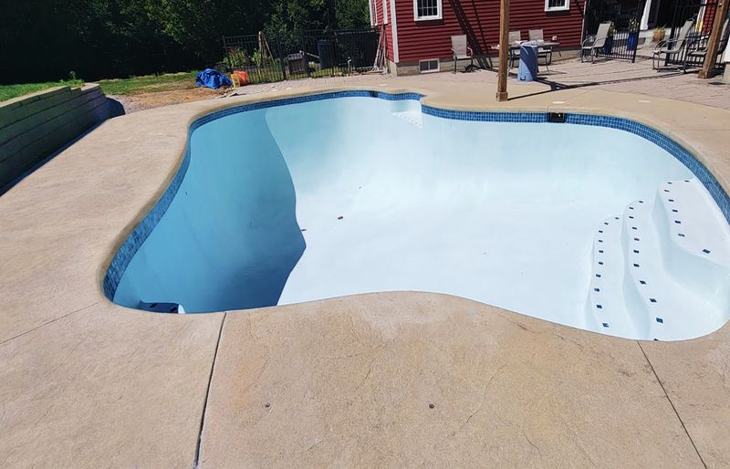Swimming pool restoration project 40 completed