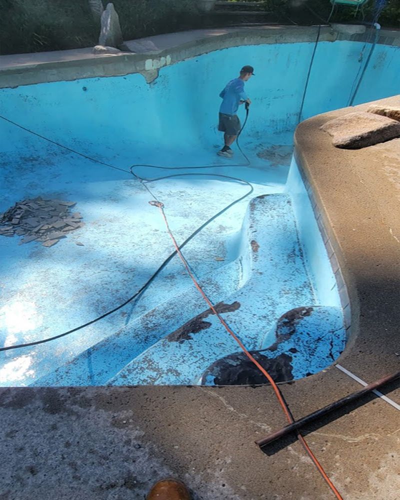 Pool renovation project 117 complete restoration